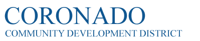 Coronado Community Development District 1 Logo